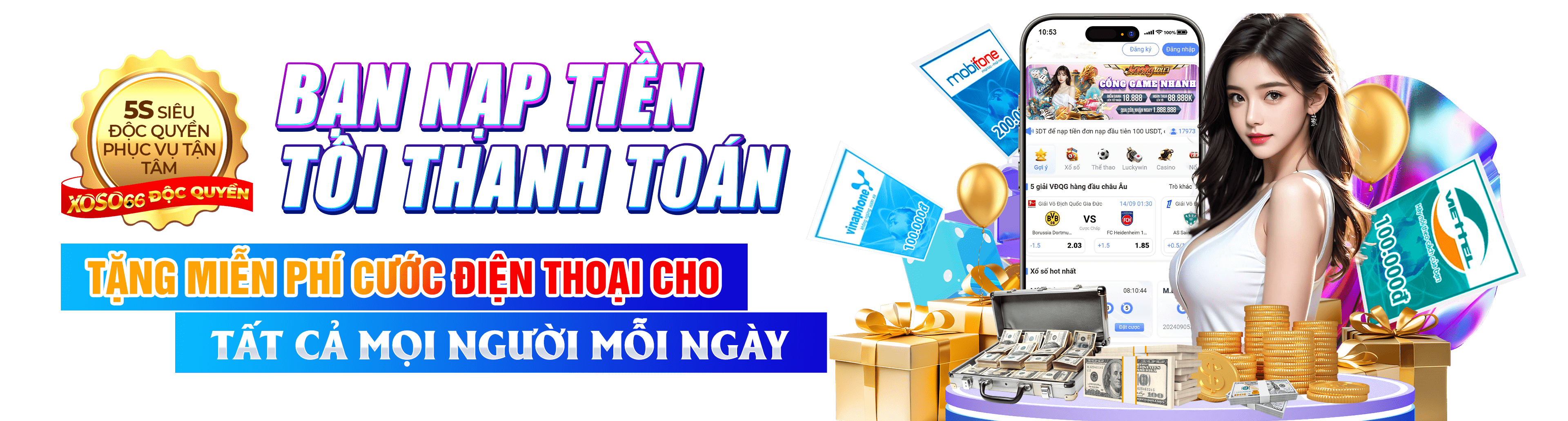 Hình ảnh quảng cáo của bk8bv hiển thị nền tảng và các lợi ích